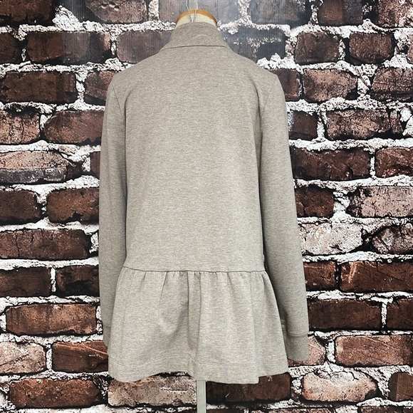Cabi Sweatshirt Jacket Women's Small Brown Weekend Topper Knit Full Zip Pockets - Picture 11 of 16